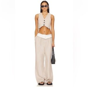 OSIS Studio Debbie Vest and Lily pant set sz XS